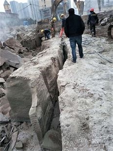 乌海石材开采分裂开山机