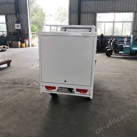 择众电动快递三轮车 小型多功能平板车 1.51米封闭车厢