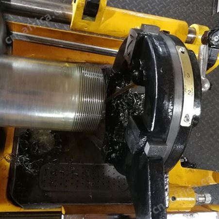 不锈钢管电动套丝机 高速螺纹铰牙机 暖气管道适用