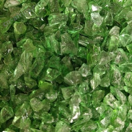 乾富供应彩色玻璃砂 建材装饰玻璃砂