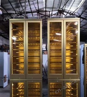 法式不锈钢镜面酒柜 金属酒架门酒窖定制