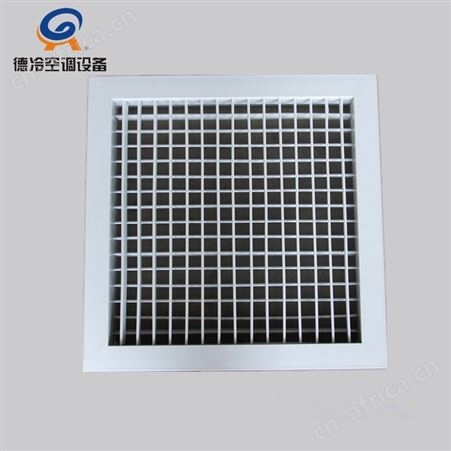 德冷空调200200铝合金带调节阀的方形散流器出风口 随生产随发货