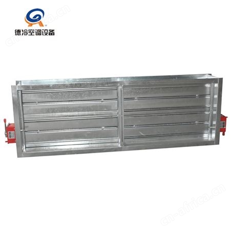 德冷空调200200型3C镀锌排烟防火阀 电动排烟阀 70℃和280℃