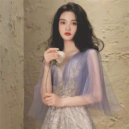 洋装小晚礼服裙女2021新款宴会气质显瘦名媛轻奢小众平时可穿