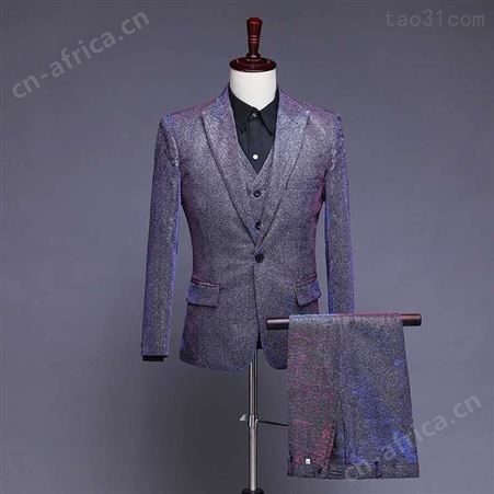 晚会男士舞台主持西服