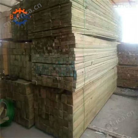 汇鑫防腐木条子长条枕木油浸枕木吊车用方块99
