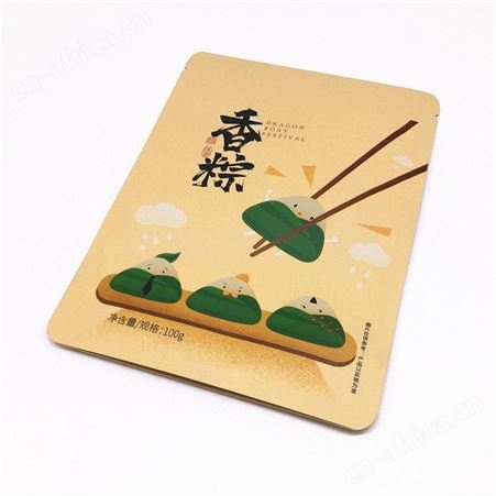 装粽子冠科 郑州粽子包装袋 自立镀铝袋 抽真空水煮包装 厂家定做