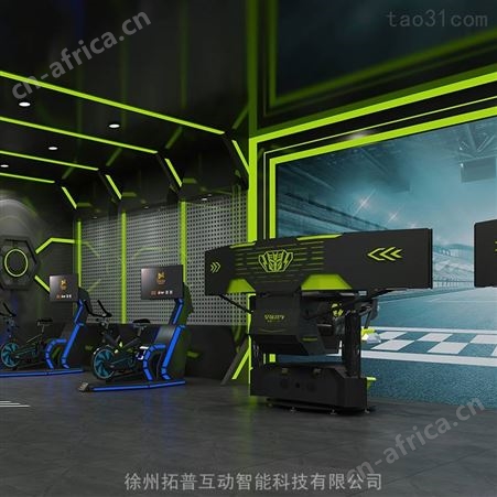 VR设备 模拟驾驶平台 VR三屏 拓普互动