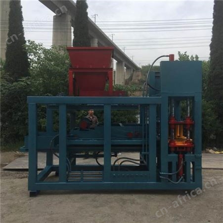 单人操作小型水泥砖机 标砖空心砖水泥切块砖机 民用建筑砖机
