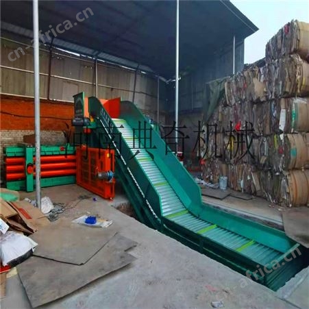 易拉罐矿泉水瓶打包机 液压塑料瓶纸箱压缩成型机 旧衣物打包设备