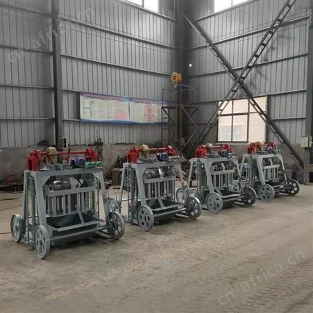 小型水泥砖机磨具 多用途移动水泥砖机 全自动3-15液压砖机