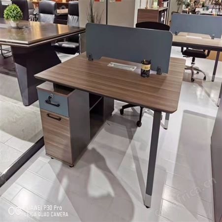 现代简约时尚工位桌 职员员工办公桌 电脑桌 定制工位桌组合 旭峰家具