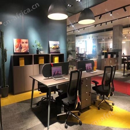 办公隔断组合 员工工位组合 电脑桌椅组合 旭峰家具 现货供应