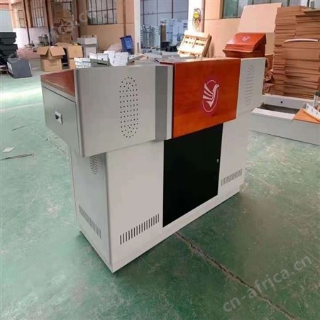 多媒体讲台 教室教师多功能讲桌 定制金属多功能讲桌 旭峰家具现货供应