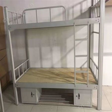 制式单人床 宿舍单人床 定制钢制单人床厂家 旭峰家具 现货供应