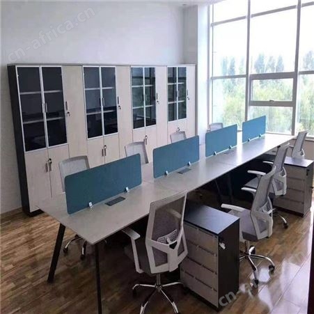 定制办公桌 定制工位桌 办公屏风工位 旭峰家具 4人位培训洽谈工位屏风卡座 办公位价格