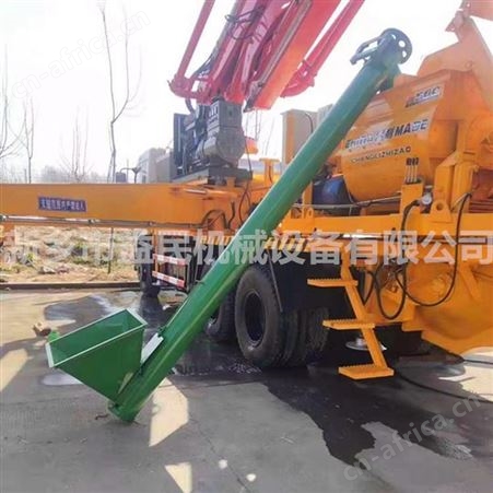 益民玉米螺旋上料机/图/220V玉米螺旋绞龙装车机