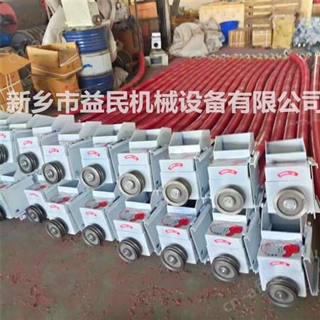 蛟龙麦麸上料机益民机械长距离圆管送料机YML软管吸粮机