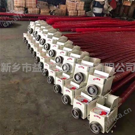 蛟龙麦麸上料机益民机械长距离圆管送料机YML软管吸粮机