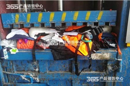 上海积压库存报废布料销毁