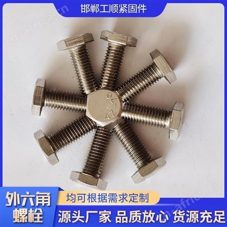 可定制高强度螺栓 外六角螺栓 内六角螺栓 批发价格