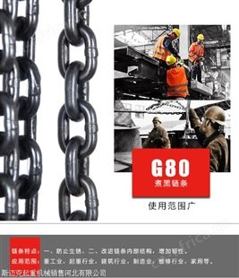2吨起重链条厂家 强力链条 规格齐全 起重链条批发零售