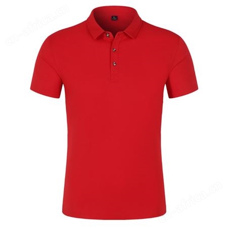 平纹短袖翻领POLO衫T恤工作服定制50支双纱广告衫企业服装