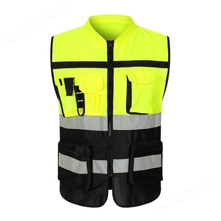 反光马甲定制印logo志愿者交通骑行工作服拼色工地施工安全服背心