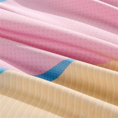 孚日 赛维丝 贝亚特四件套 粉色 200*230cm 家纺礼品 家纺定制 银行积分兑换