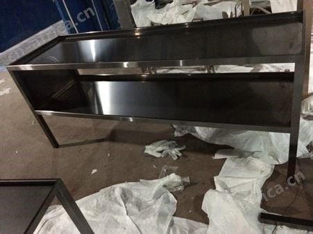 珠宝店不锈钢黑钛镜面展示柜 服装不锈钢展示架