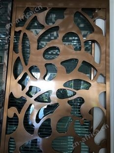 北京不锈钢屏风  玄关处不锈钢隔断装饰屏风