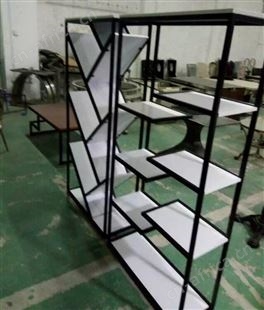 玫瑰金拉丝无指纹不锈钢珠宝展示架  来CAD图定制不锈钢展示架