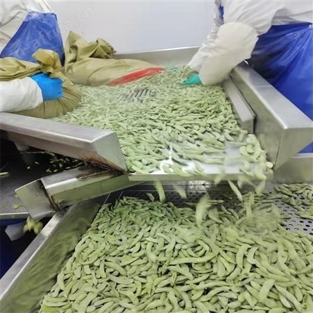 家庭速冻食品冷冻毛豆荚 餐厅配菜麻辣毛豆荚价格实惠日照绿拓食品