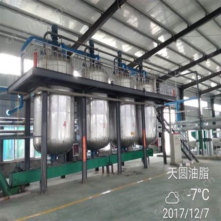 牛油加工设备 动物油加工设备 牛油精炼设备 食用级牛油熬油设备 天圆油脂