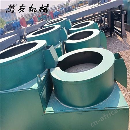 萬友猪粪鸡粪有机肥颗粒抛圆机对辊挤压颗粒双级抛圆整圆设备
