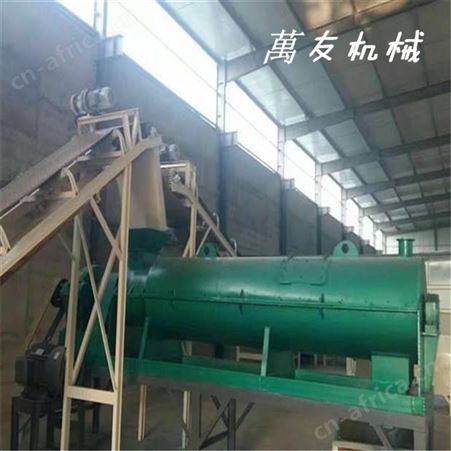 萬友鸡粪有机肥搅齿造粒机牛粪猪粪颗粒复混肥制粒成球设备