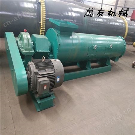 萬友牛粪搅齿造粒机有机肥生产线颗粒机器时产5吨80型