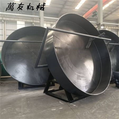 鸡鸭粪便有机肥造粒 城市垃圾堆肥造粒成球机 污泥粪污腐熟圆盘造粒机