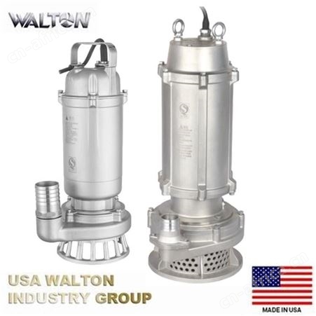 进口切割泵，进口潜水泵，美国提升泵：美国沃尔顿WALTON