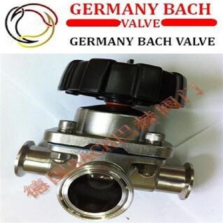 进口卫生级罐底隔膜阀-德国BACH巴赫
