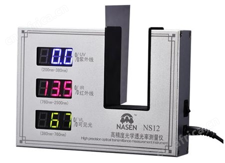 亚克力透过率测试 PMMA透光率 隔热材料专用透光率仪 NS12