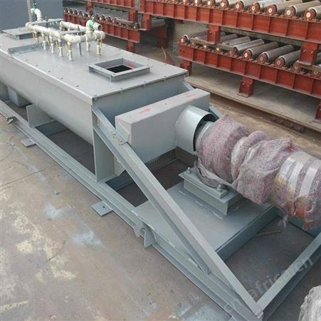 干湿物料双轴搅拌机 冶金行业泥土煤粉混合机 连续式作业设备