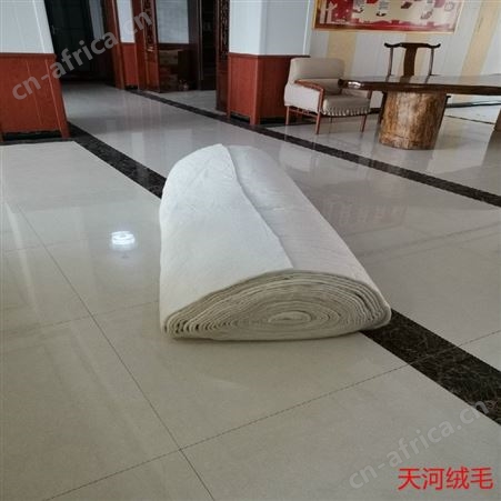 内蒙澳毛填充衬价格天河雪绒
