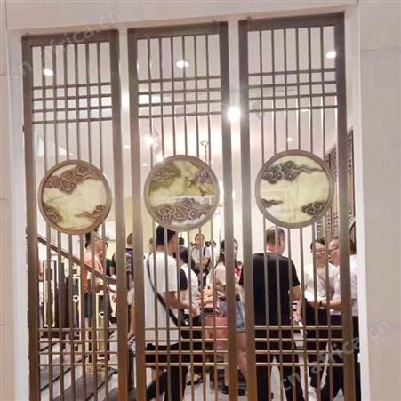 六边形不锈钢屏风 异型焊接金属 不锈钢隔断定制厂家