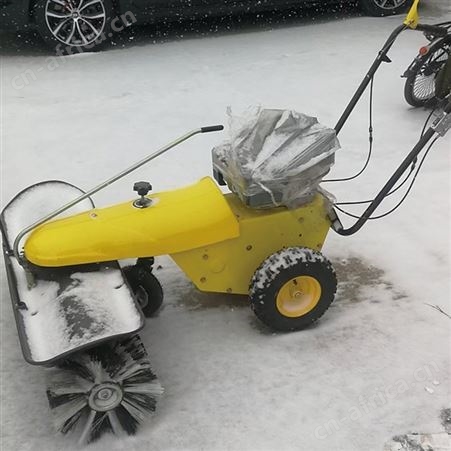 清雪机  小型全齿轮滚刷扫雪车 泰美2021新型清雪机械设备