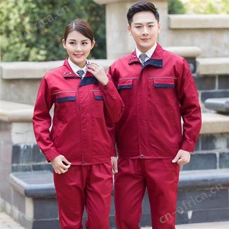 秋冬劳保服定制 车间长袖劳保服 宇峰服装厂 质量保证