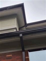 铝合金天沟雨水管 方形别墅屋顶排水管 阳光房落水系统
