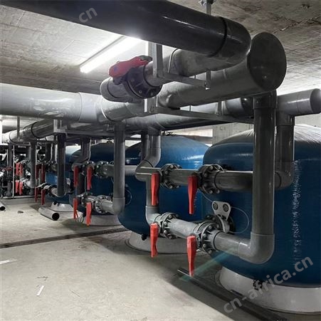 侧出式沙缸过滤器 泳池水循环处理设备 海润