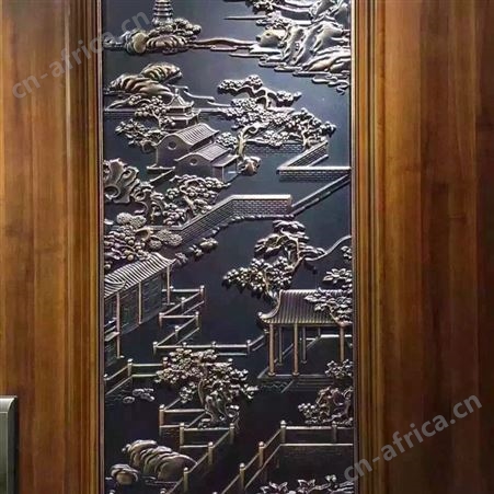 铜铝浮雕壁画背景墙 贵州物纪念品定制铝艺