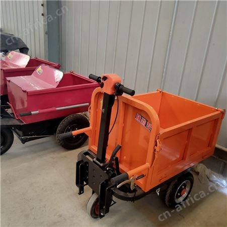 诚誉 多功能拉灰三轮车 电动翻斗车 小型工地自卸灰斗车